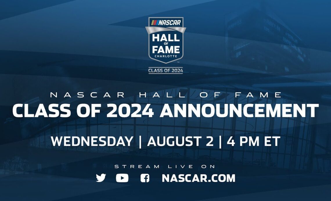 LIVE: NASCAR Hall of Fame class of 2024 announcement and Q&A