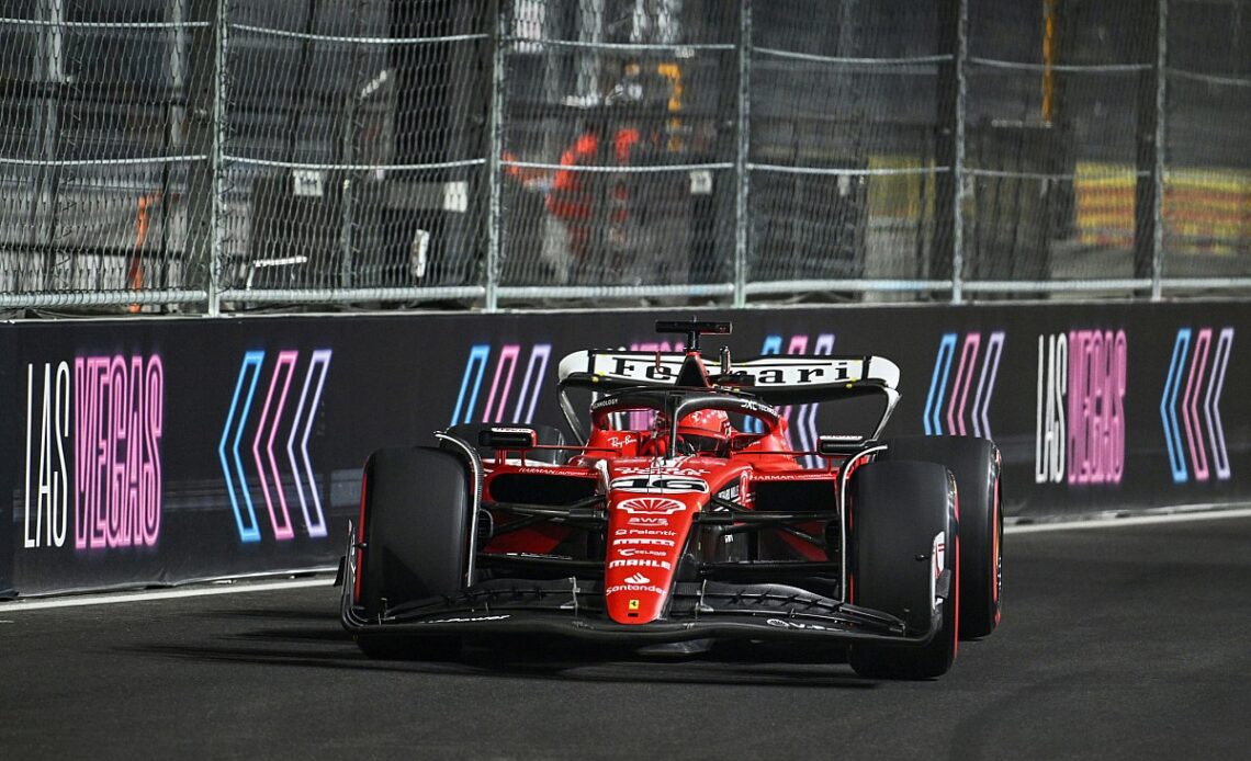 Leclerc leads Ferrari 1-2 in delayed second practice