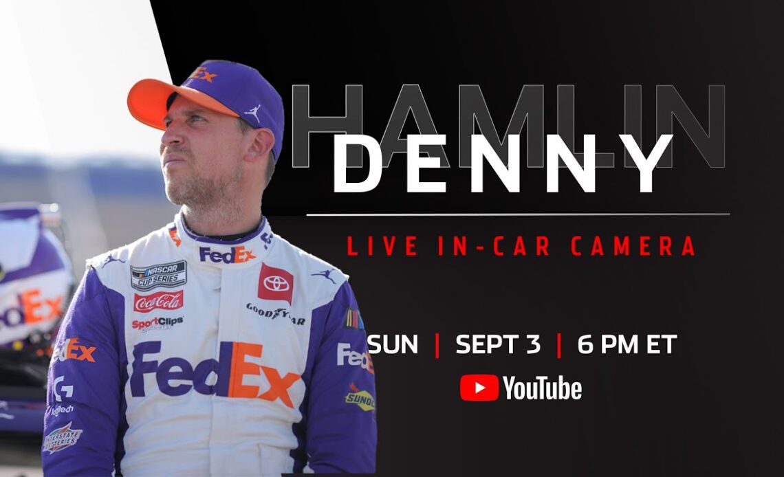 Live: Denny Hamlin's Darlington In-Car Camera | NASCAR