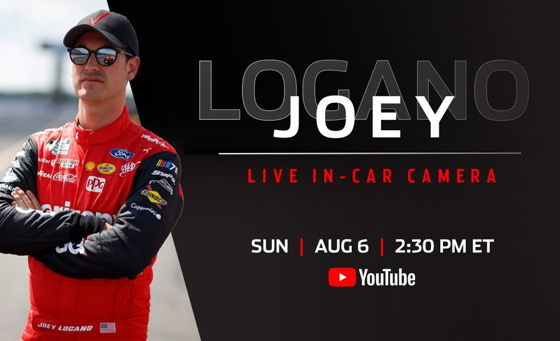Live: Joey Logano's In-Car Camera from Michigan presented by Verizon