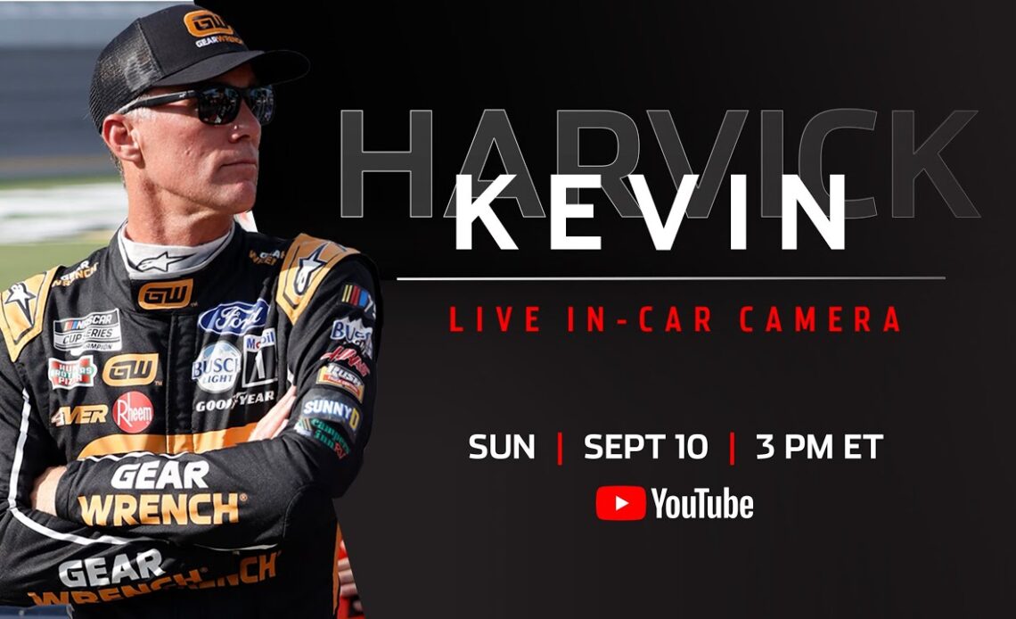 Live: Kevin Harvick's In-Car Camera at Kansas Speedway presented by GEICO