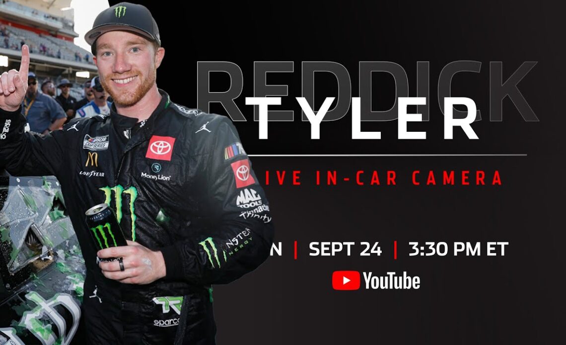 Live: Tyler Reddick's in-car camera from Texas Motor Speedway presented by GEICO