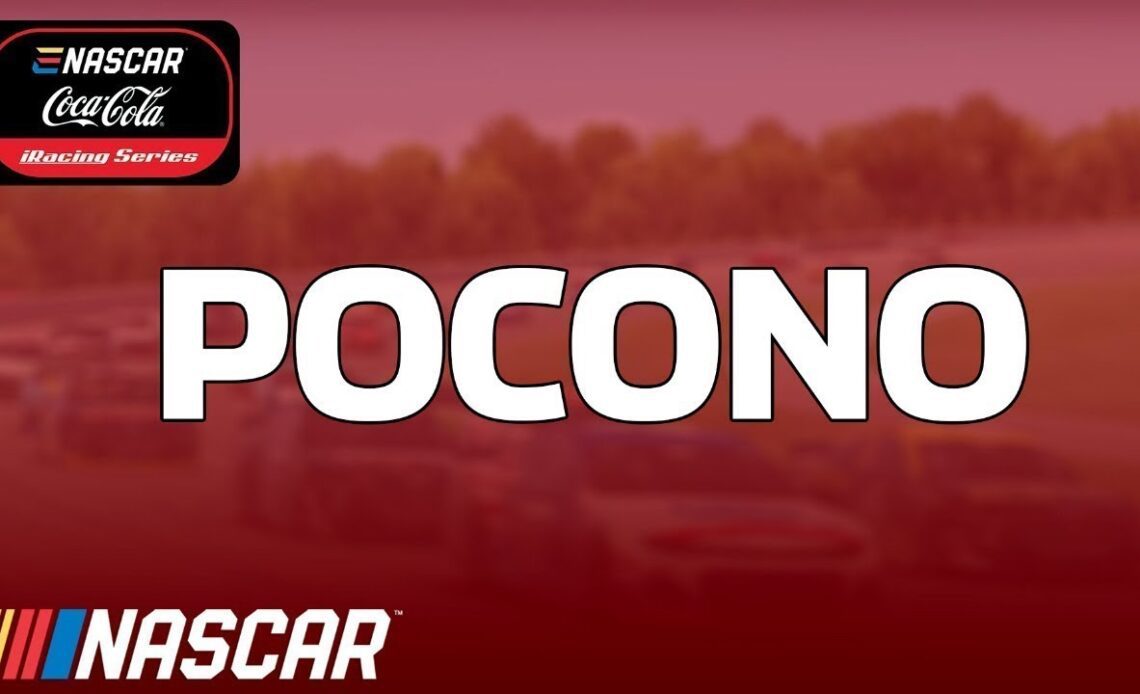 Live: eNASCAR Coca-Cola iRacing Series from Pocono Raceway