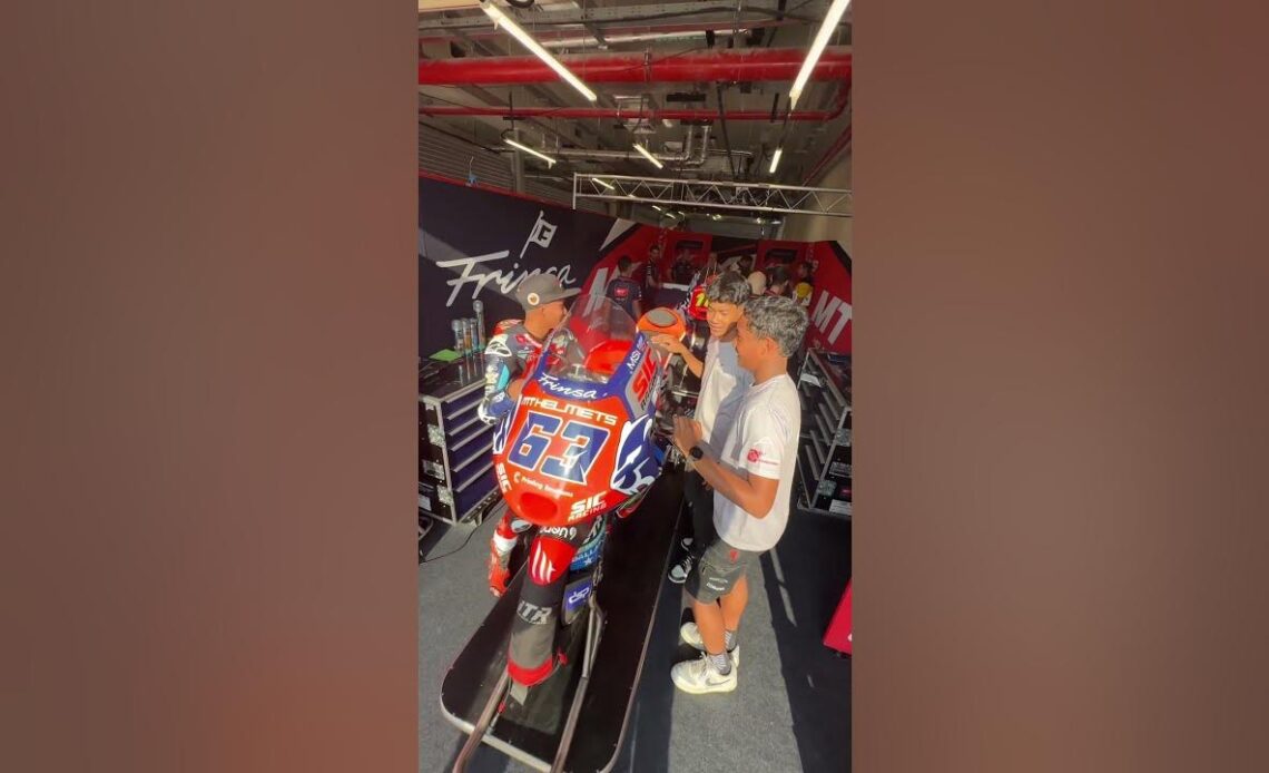 Malaysian connection in Lusail 🏍️