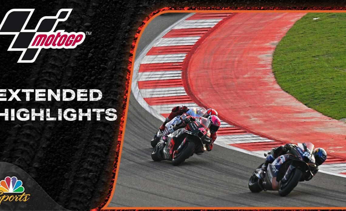 MotoGP EXTENDED HIGHLIGHTS: Indian Grand Prix qualifying and sprint | 9/23/23 | Motorsports on NBC