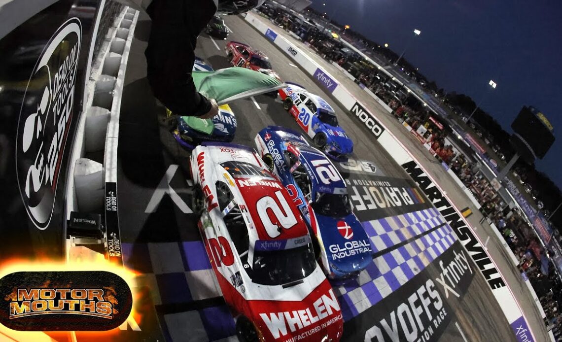 NASCAR Xfinity Series Martinsville Speedway overtime finish sparks debate | Motorsports on NBC