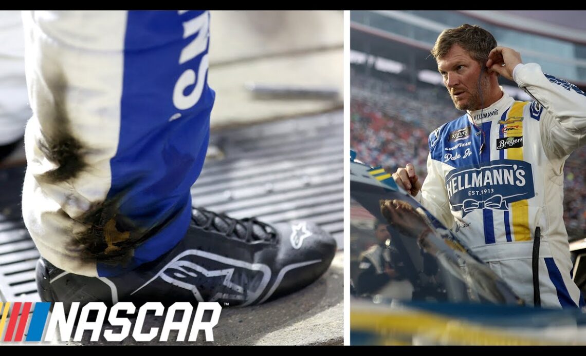NASCAR requesting Dale Jr.'s fire suit for examination after Bristol fire