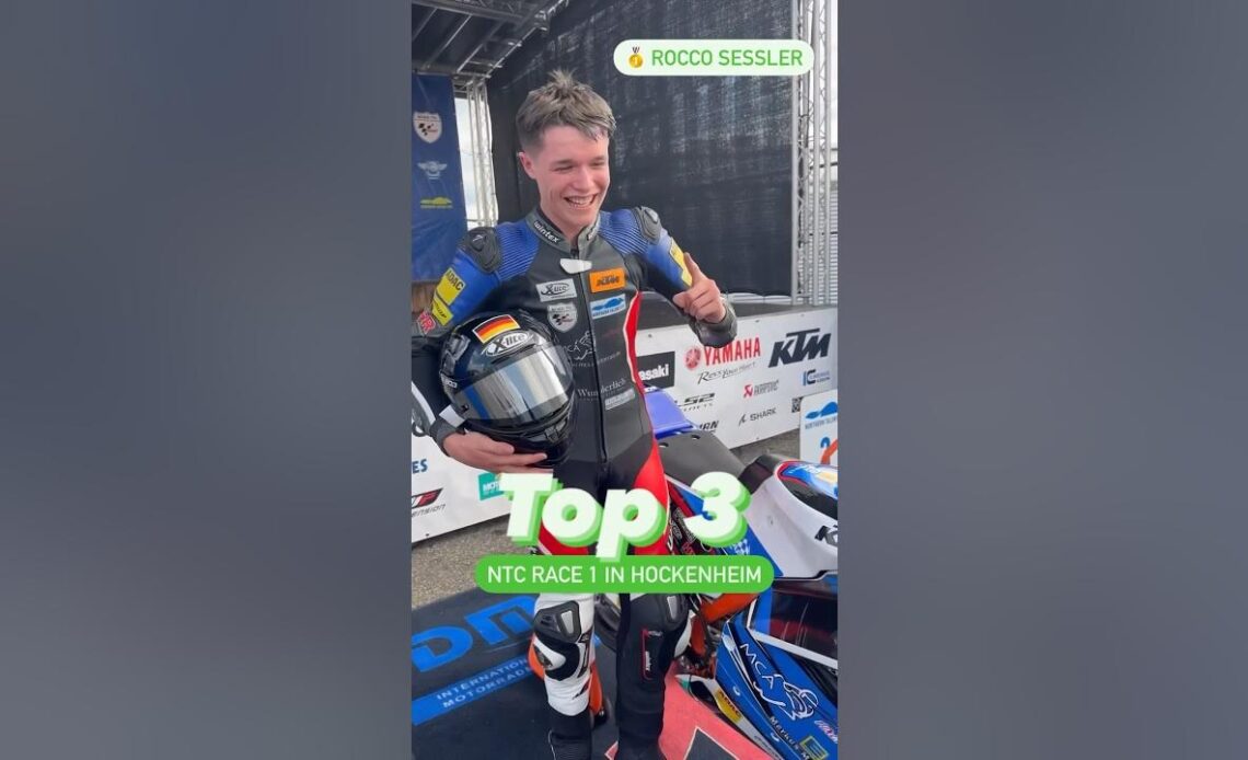 NTC’s Top 3 at Hockenheim’s Race 1: Rocco Sessler, Antoine Nativi & Martin Vincze 🇩🇪🤯