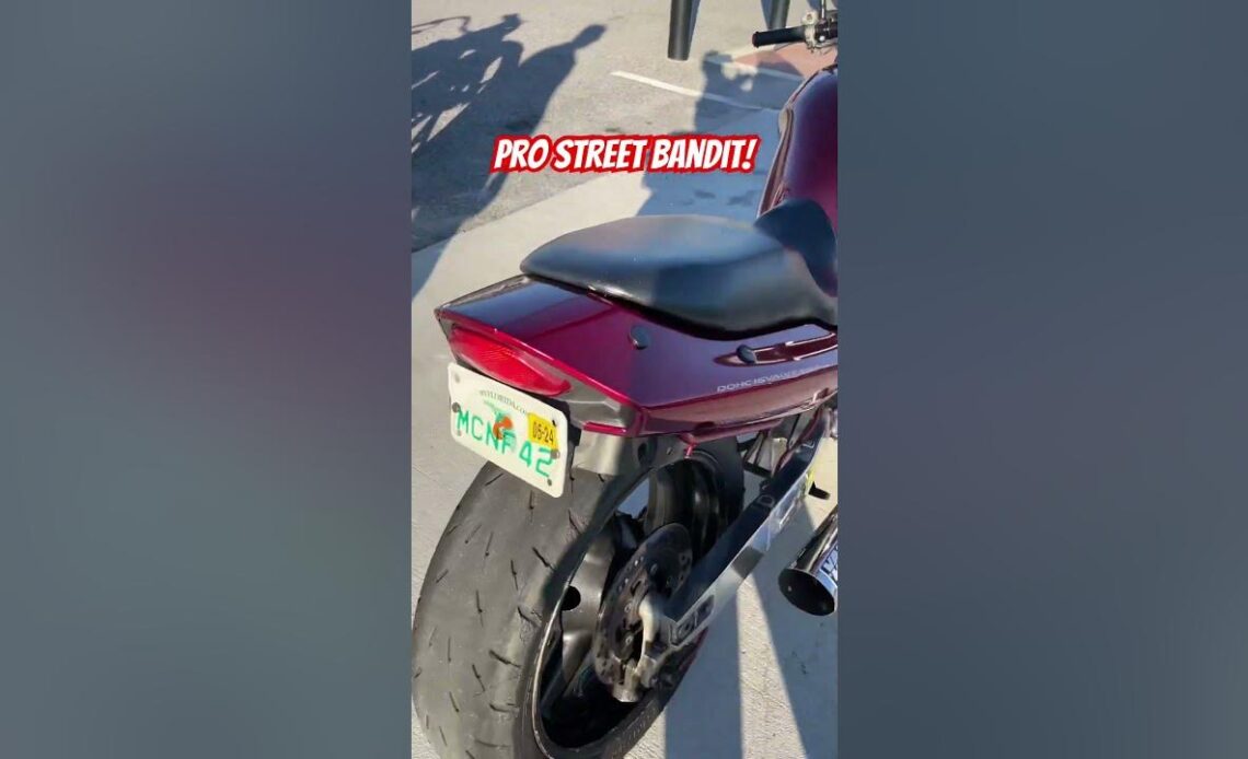 Phenomenal Pro Street Suzuki Bandit from the year 1997