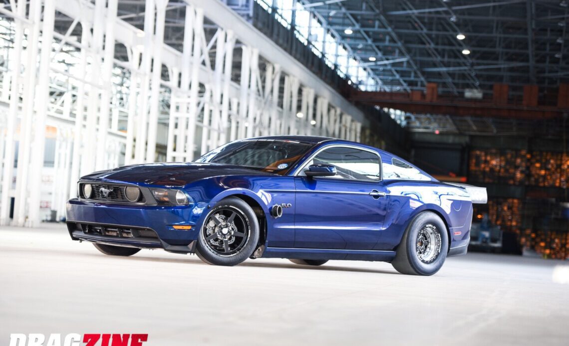 Ryan Hargett’s Mustang Dominates in Drag-and-Drive Competition