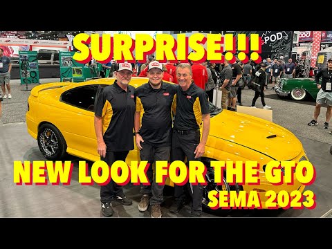 SURPRISE NEW LOOK FOR GTO!!! SEMA 2023
