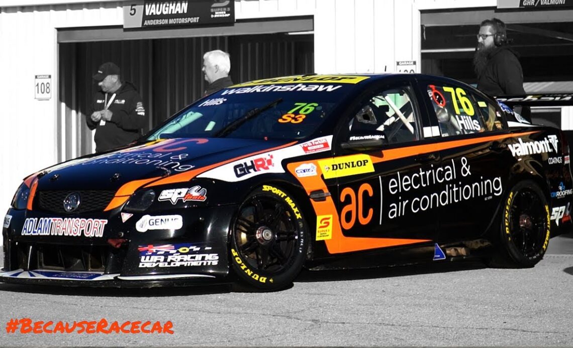 Supercars Weekend! - Garry Hills Racing | Dunlop Series | WASCC  | April 2022 | Wanneroo Raceway