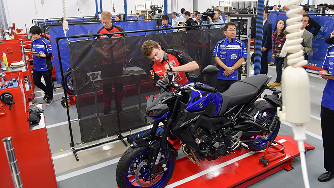 The WTGP: A Global Competition for Yamaha Motorcycle Technicians
