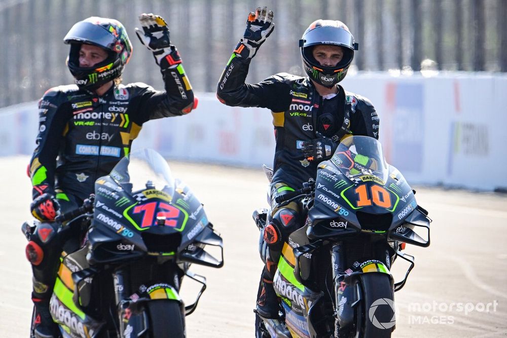 Marini doesn't attach as much significance to the family feeling at VR46 as team-mate Bezzecchi
