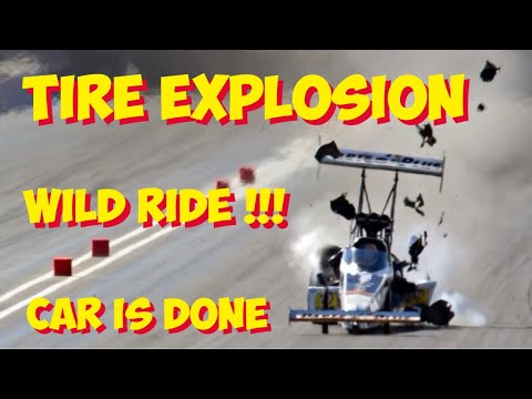 Tire Explosion!!! Wild Ride !!!