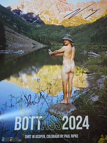 Why Bottas launched a nude calendar for charity · RaceFans