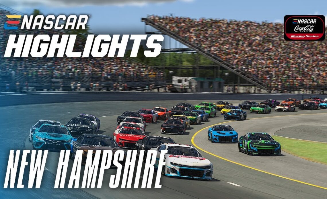 eNASCAR Coca-Cola iRacing Series | New Hampshire Extended Highlights