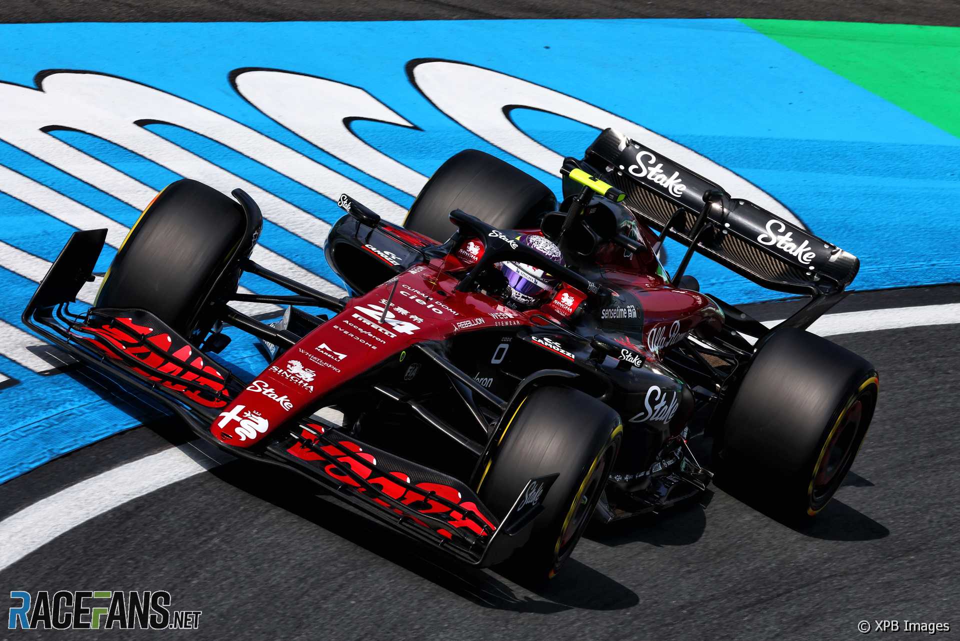 Zhou Guanyu, Alfa Romeo, Zandvoort, 2023