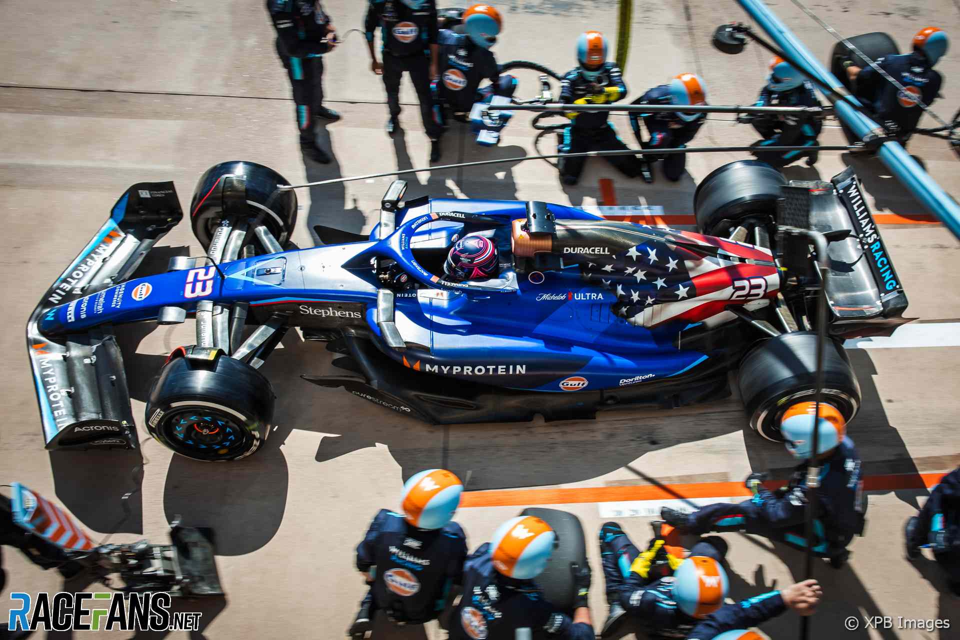 Alexander Albon, Williams, Circuit of the Americas, 2023