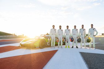 Mirko Bortolotti, Matteo Cairoli, Andrea Caldarelli, Romain Grosjean, Edoardo Mortara, Daniil Kvyat, Lamborghini Iron Lynx