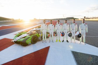 Mirko Bortolotti, Matteo Cairoli, Andrea Caldarelli, Romain Grosjean, Edoardo Mortara, Daniil Kvyat, Lamborghini Iron Lynx