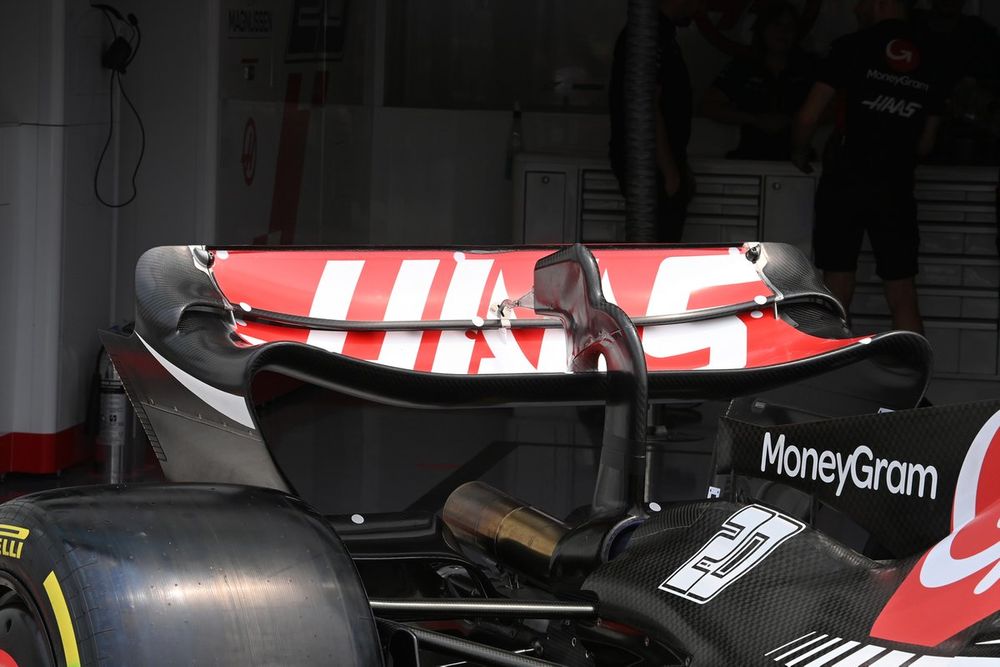 Haas VF-23 rear detail