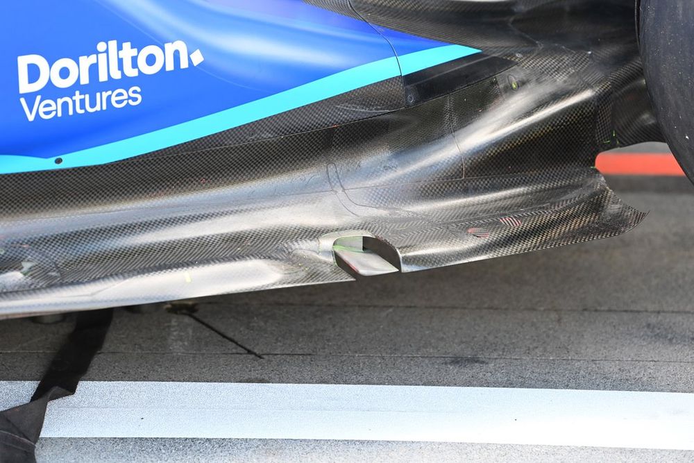 Williams FW45 technical detail