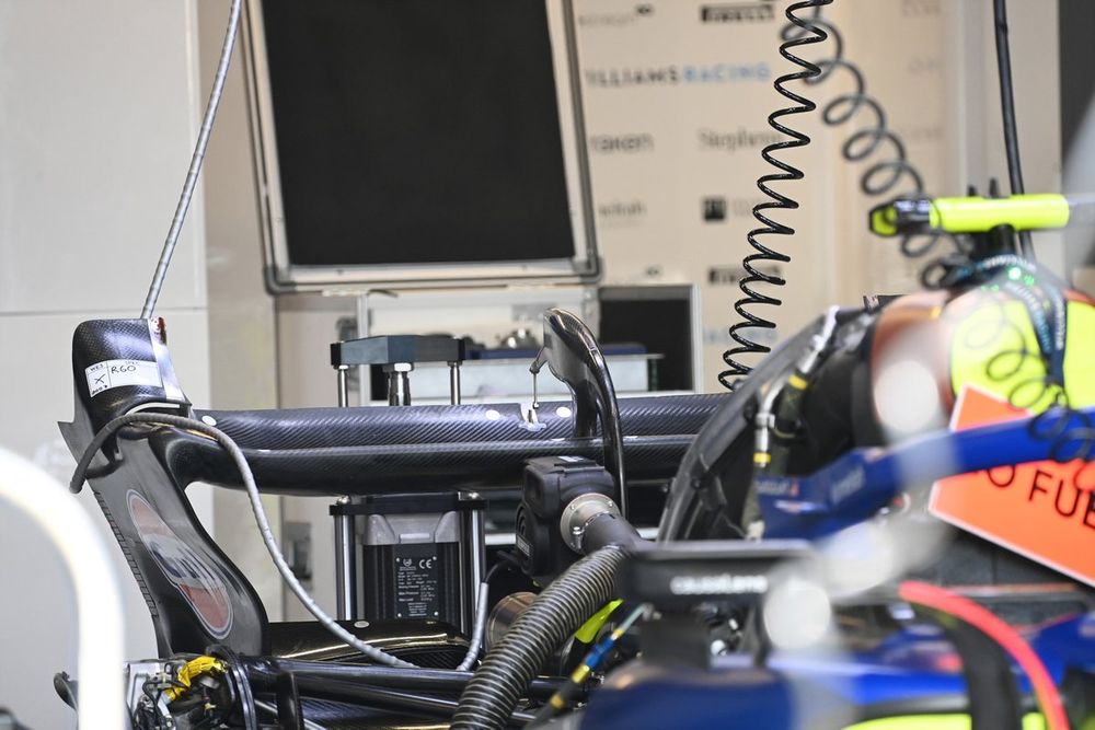 Williams FW45 rear detail