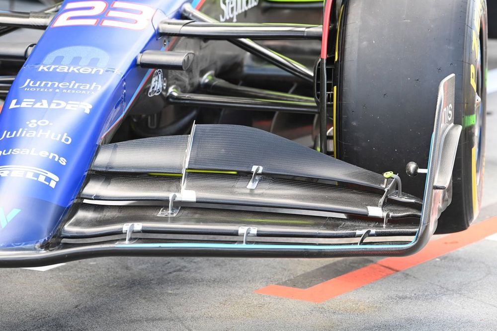 Williams FW45 technical detail