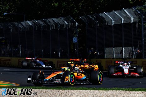 Lando Norris, McLaren, Albert Park, 2023