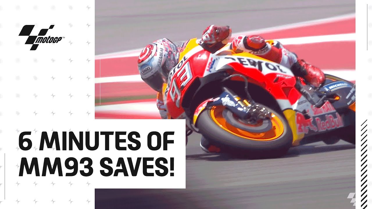 6 minutes of Marc Marquez saves 🔥 | Celebrating 6 Million YouTube Subscribers!