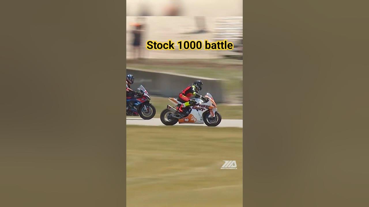 A litte cat and mouse game between Stock 1000 riders Ezra Beaubier and Travis Wyman. #MotoAmerica