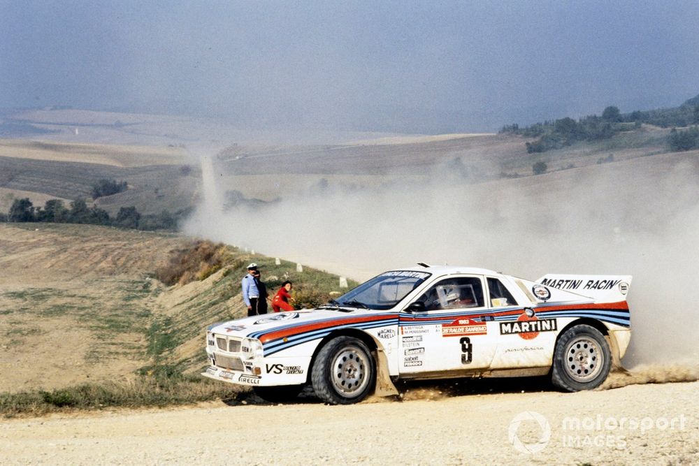 Attilio Bettega, Maurizio Perissinot, Lancia 037 Rally