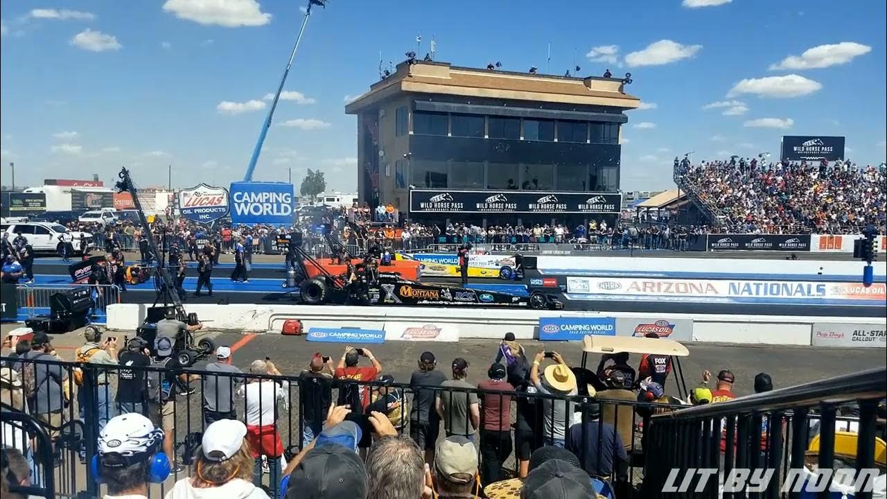 Austin Prock, Brittany Force, Top Fuel Dragster, Qualifying Rnd 2, The Last Pass, The Arizona Nation