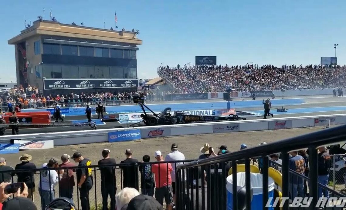 Austin Prock, Jim Maroney, Top Fuel Dragster, Eliminations Rnd 1, The Last Pass, The Arizona Nationa