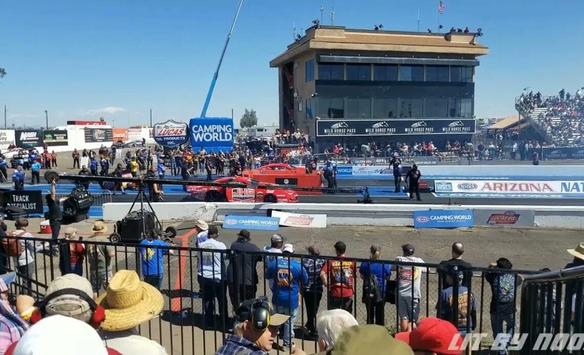 Bo Butner, Erica Enders, Pro Stock, Eliminations Rnd 1, The Last Pass, The Arizona Nationals, Wild H