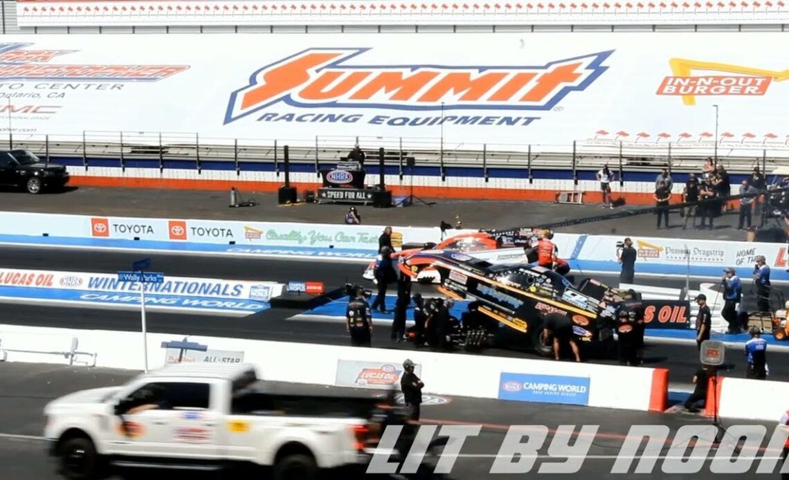 Bob Tasca III, Jason Rupert, Funny Car Round 1 Eliminations, Lucas Oil Winter Nationals, In N Out Bu