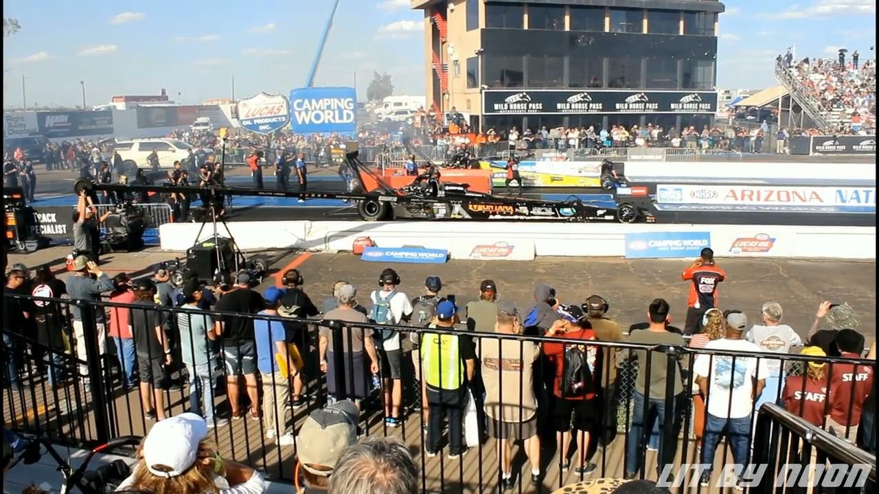 Brittany Force, Austin Prock, Top Fuel Dragster, Qualifying Final Rnd, The Last Pass, The Arizona Na
