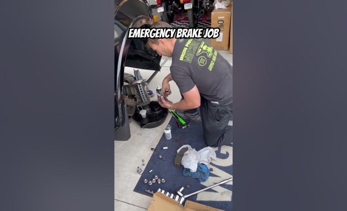 Emergency Brake Job When Caliper Sticks on F150