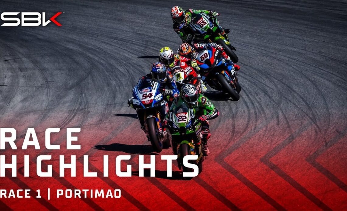 Highlights of a sensational Race 1 at Portimao | #PRTWorldSBK 🇵🇹