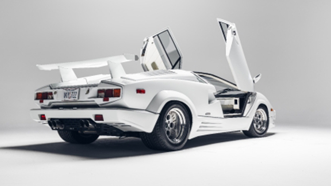 Iconic “Wolf of Wall Street” Lamborghini Countach makes a Grand Return to NYC for December Auction