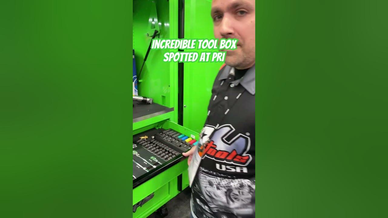 Incredible Tool Box Spotted at Racing Industry Trade Show