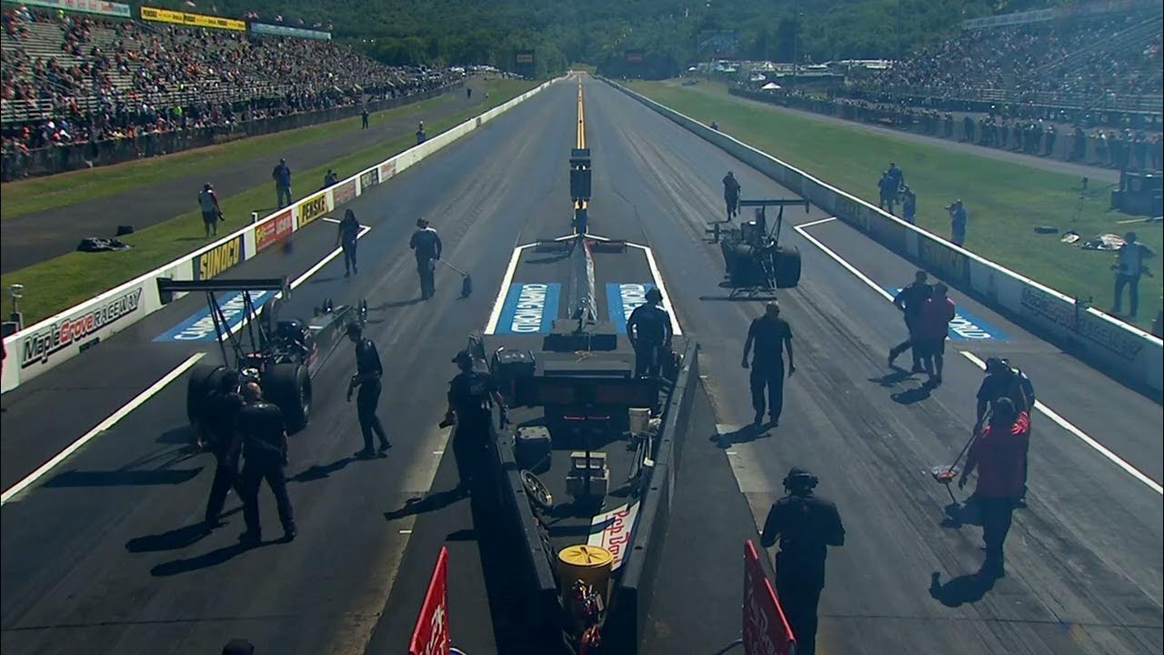 Jackie Fricke 5 229 278 58, Tony Stewart 5 279 271 84, Top Alcohol Dragster, Qualifying Rnd 1, Pep B