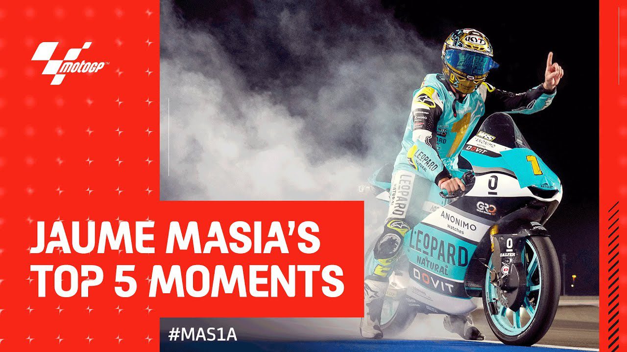 Jaume Masia's Top 5 Moments! 🏆 | 2023 Moto3™ World Champion