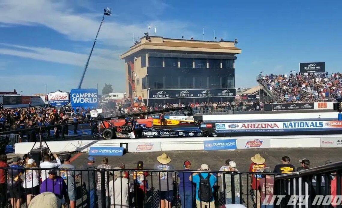 Justin Ashley, Shawn Langdon, Top Fuel Dragster, Eliminations Final Rnd, The Last Pass, The Arizona