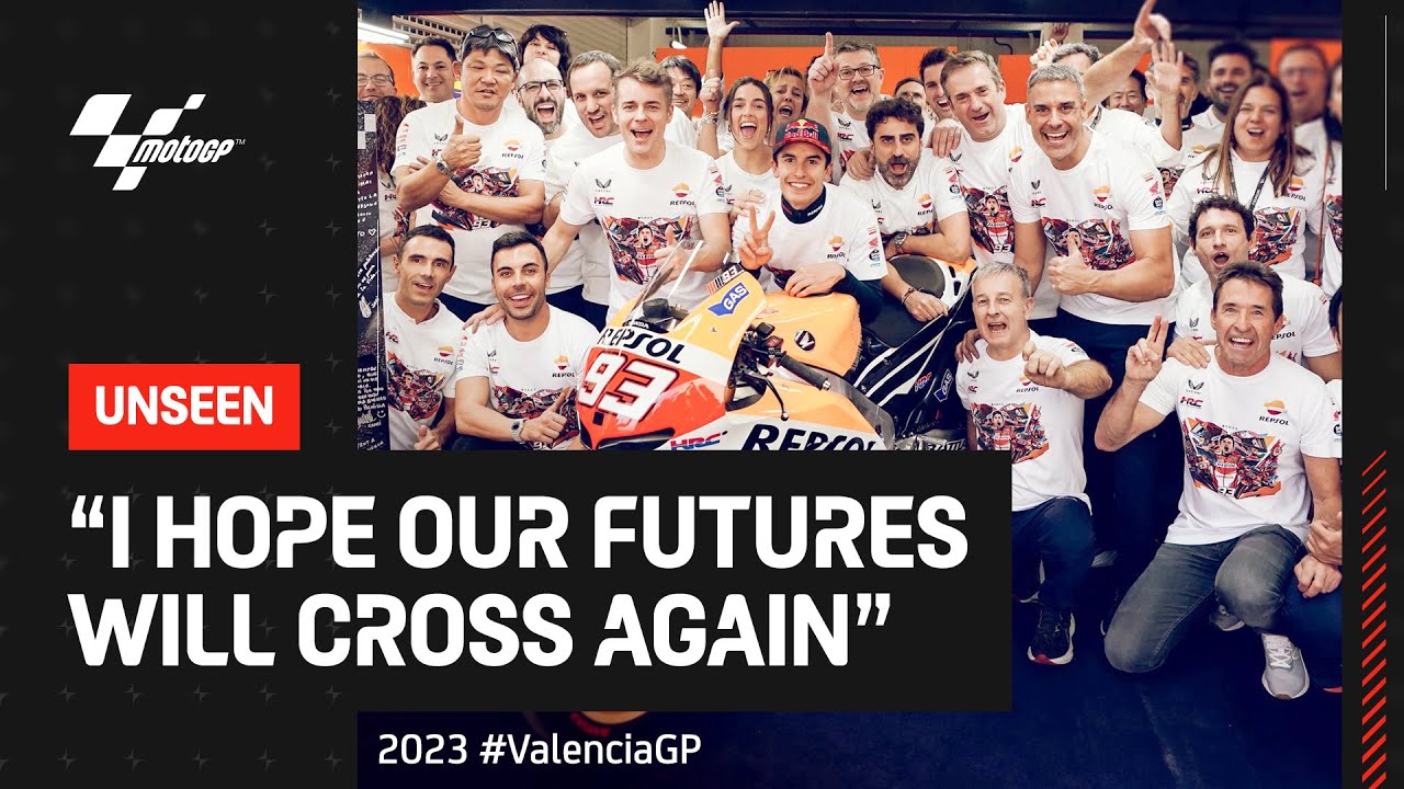 Marc Marquez’s Honda farewell weekend in Valencia | UNSEEN 2023 #ValenciaGP