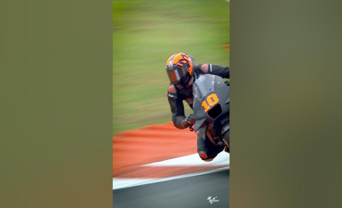 Marini's HRC debut!  | #ValenciaTest