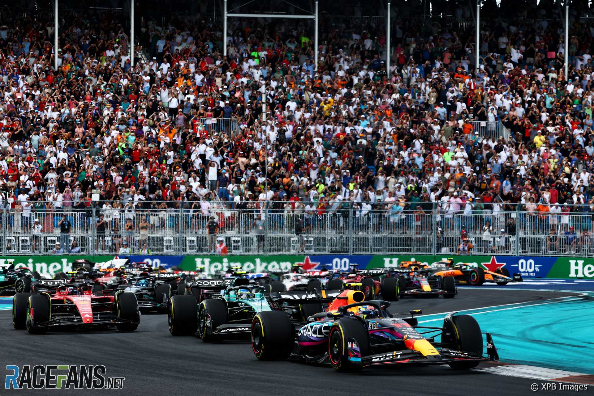 Sergio Perez, Red Bull, Miami International Autodrome, 2023