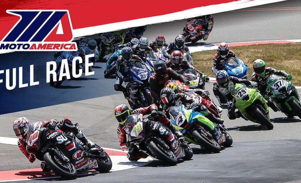 MotoAmerica Supersport Race 1 at Ridge Motorsports Park 2023
