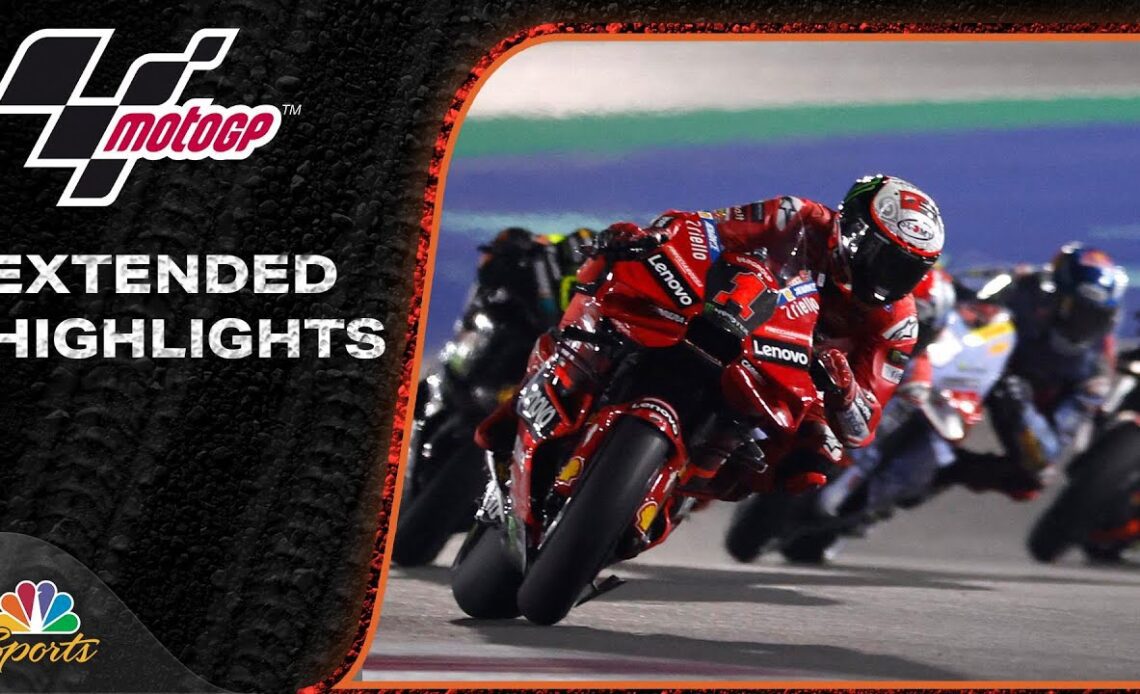 MotoGP EXTENDED HIGHLIGHTS: Qatar Grand Prix | 11/19/23 | Motorsports on NBC